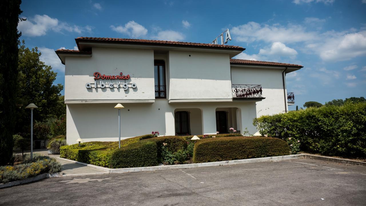 Albergo Ristorante Da Domenico Монте Сан Савино Екстериор снимка